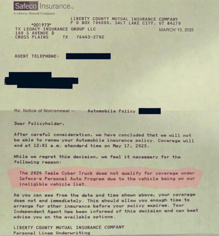 Car insurance providers have started avoiding teslas 9gag