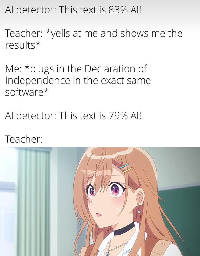 AI detection - 9GAG