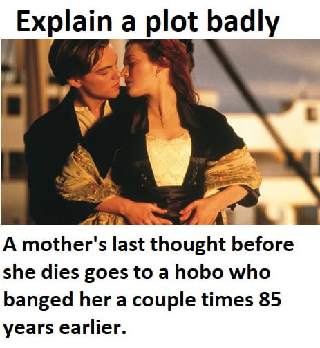 Explain a plot badly - 9GAG
