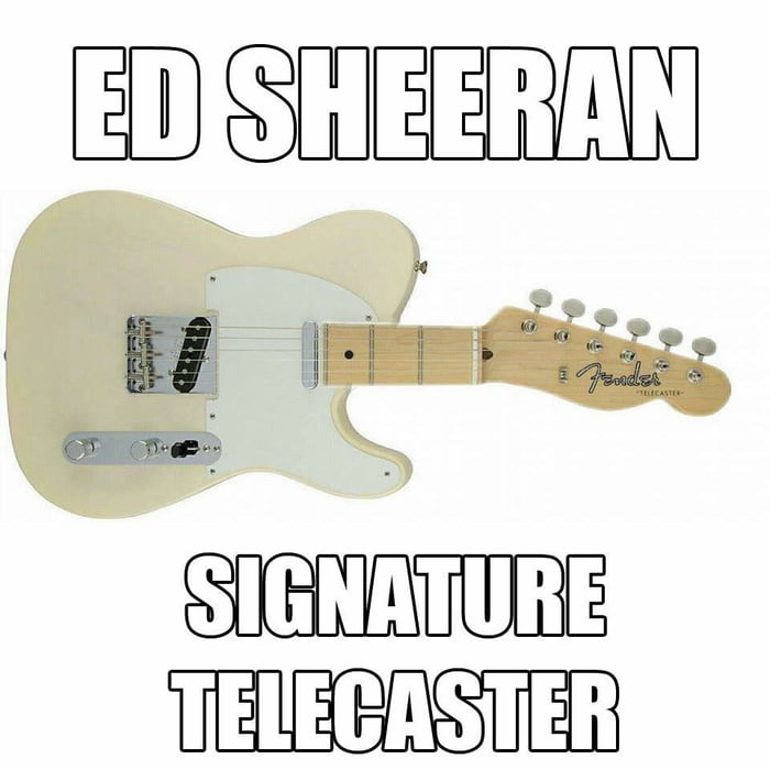 fender ed sheeran