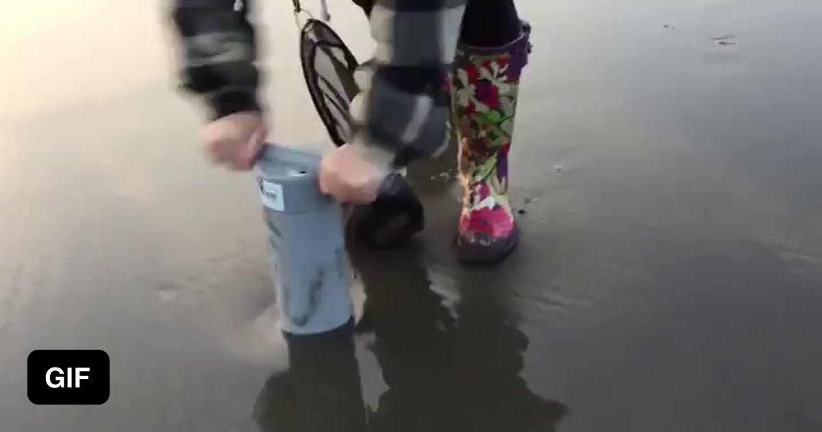 Removing wet sand - 9GAG