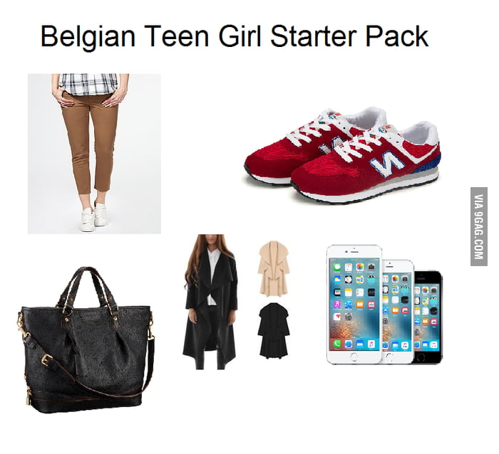 Belgian Teen Girl Starter Pack - Meme.