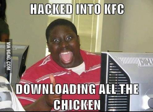 So a friend of mine got hacked and I was looking for a meme about ...