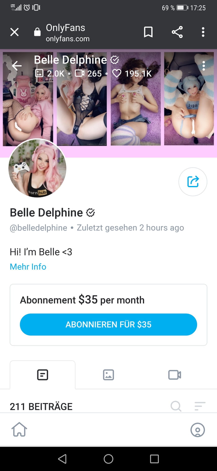 Belle delphine new onlyfans