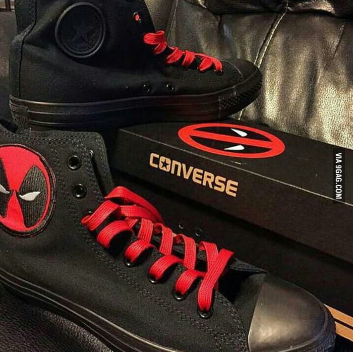 deadpool converse sneakers
