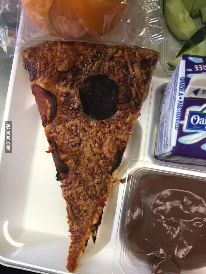 American School lunch. A++ - 9GAG