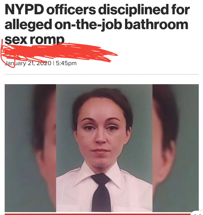Cop Caught Having Sex With Another Cop In A Police Building That Isnt Her Husband 9gag 