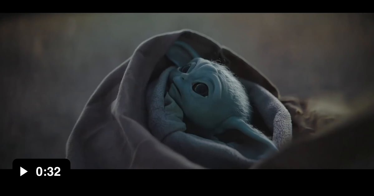 Baby Yoda gets punched in the face 9GAG