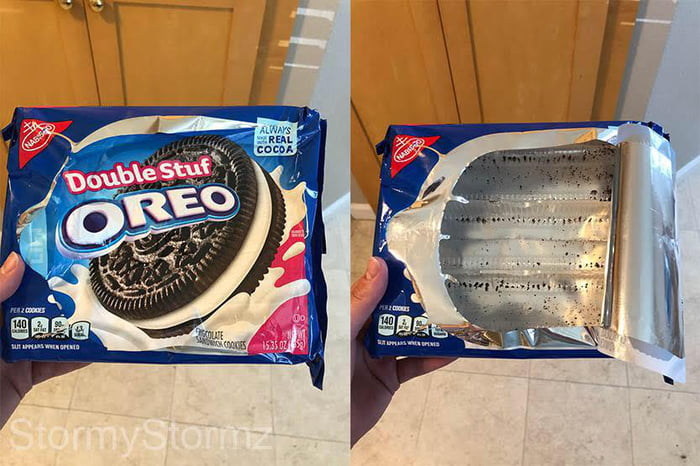 Bf Put An Empty Box Of Double Stuffed Oreos Back In The Pantry 9gag