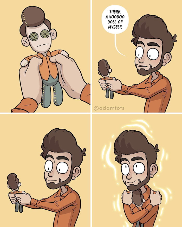 voodoo doll of yourself