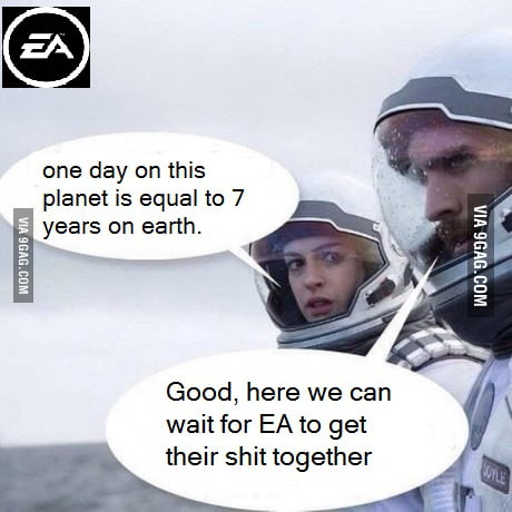 'EA games - f*ck up everything' - 9GAG