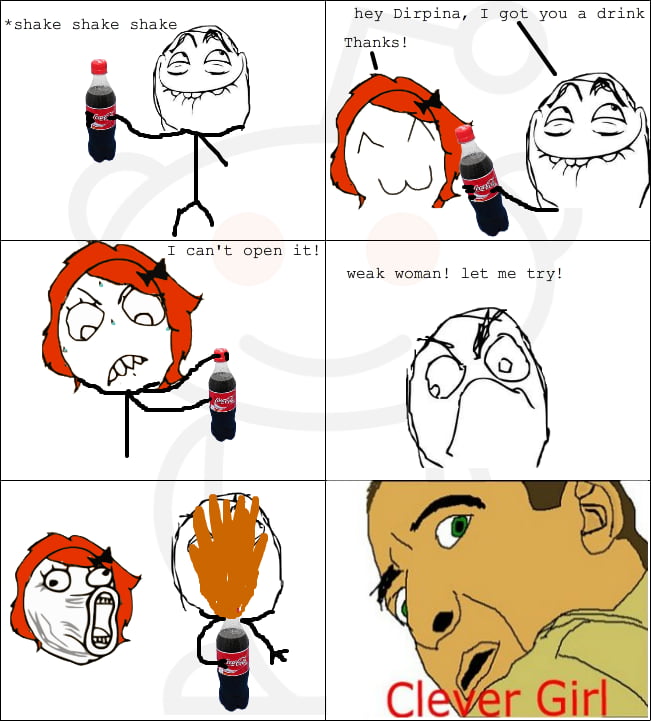 female rage comic