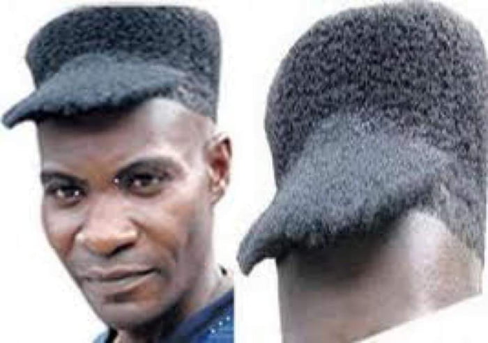 hat that looks like hair