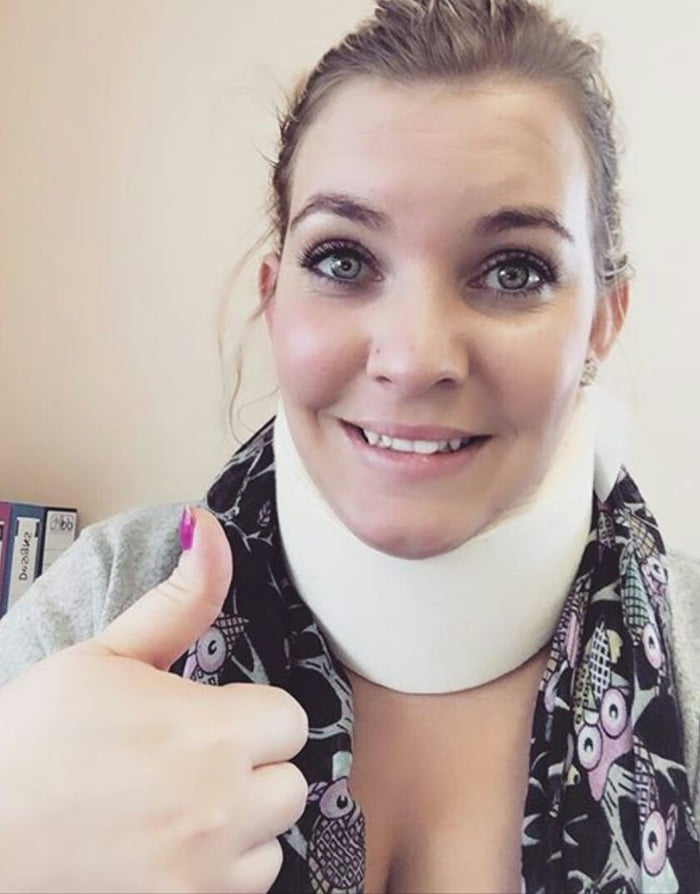 Any advice on how to incorporate a neck brace into a Halloween costume