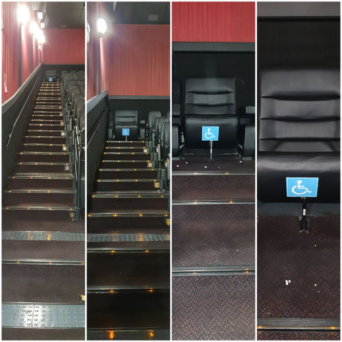In my town Cinemark has a movie theater with special seats for