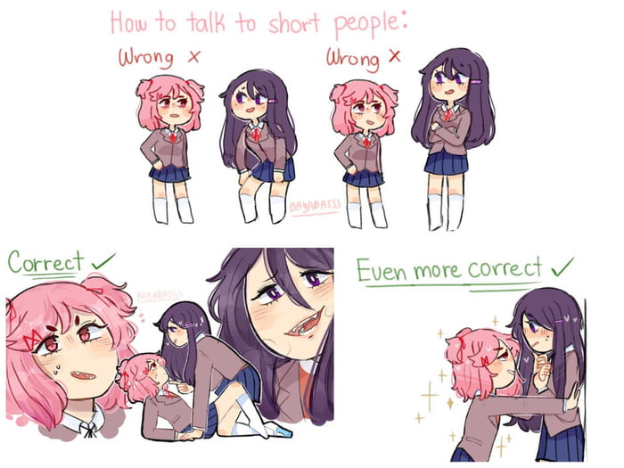 How to Talk to short people