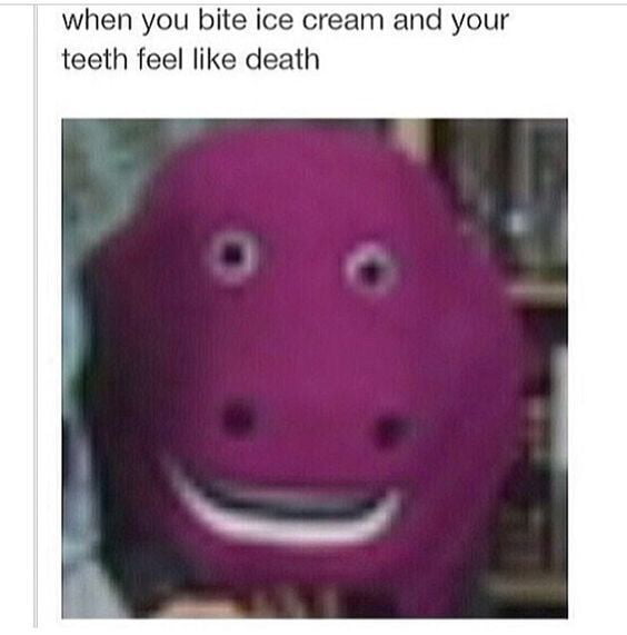 Pain Of Barney 9gag