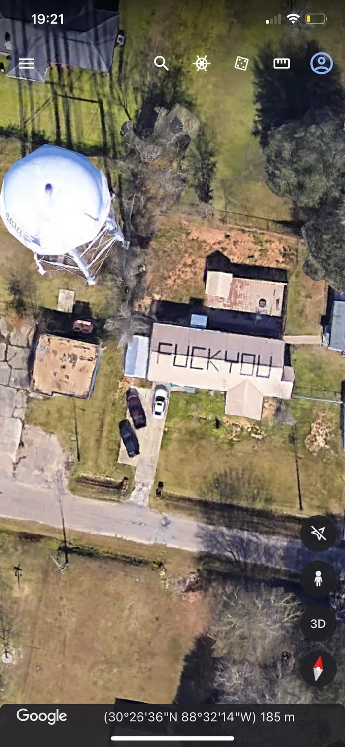 Actually on google earth 9gag