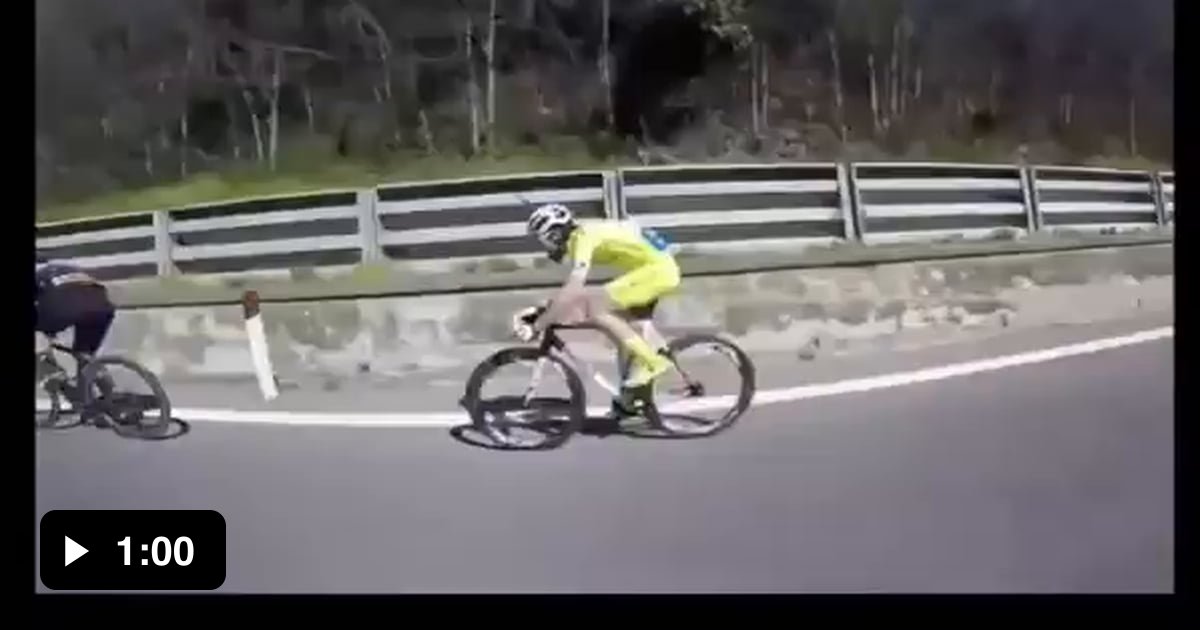 Cyclist uses his knowledge of physics and aerodynamics to gain ...