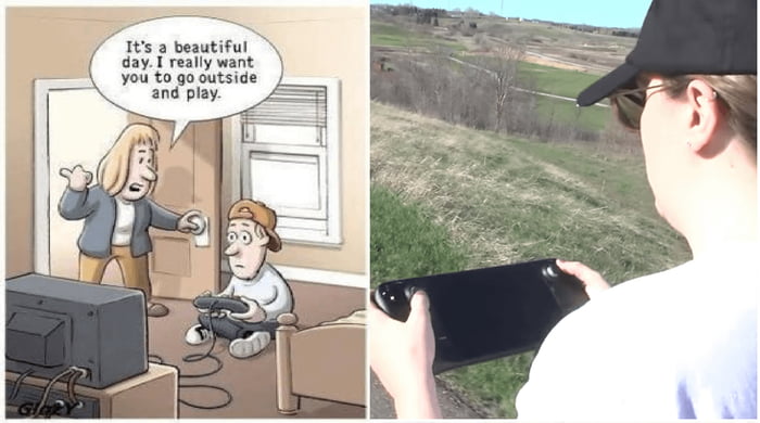 It s A Beautiful Day I Really Want You To Go Outside And Play 9GAG