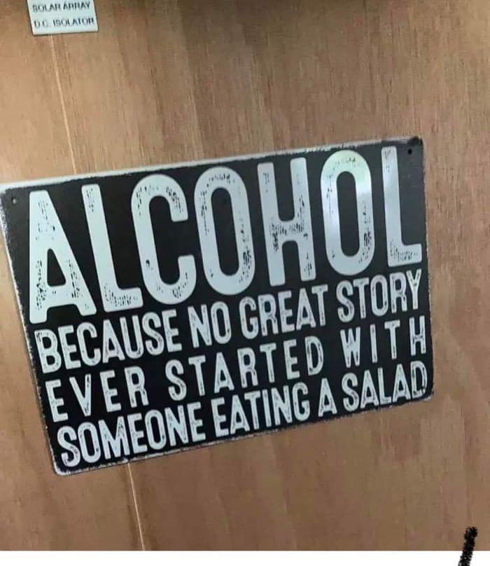 Why alcohol ? - 9GAG