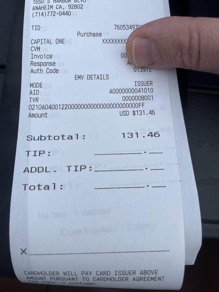 Tipping Culture Is Getting Out Of Hand. Normal Tip Line With A Second ...