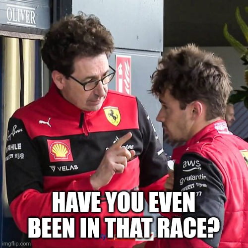 Was Ferrari there? - 9GAG