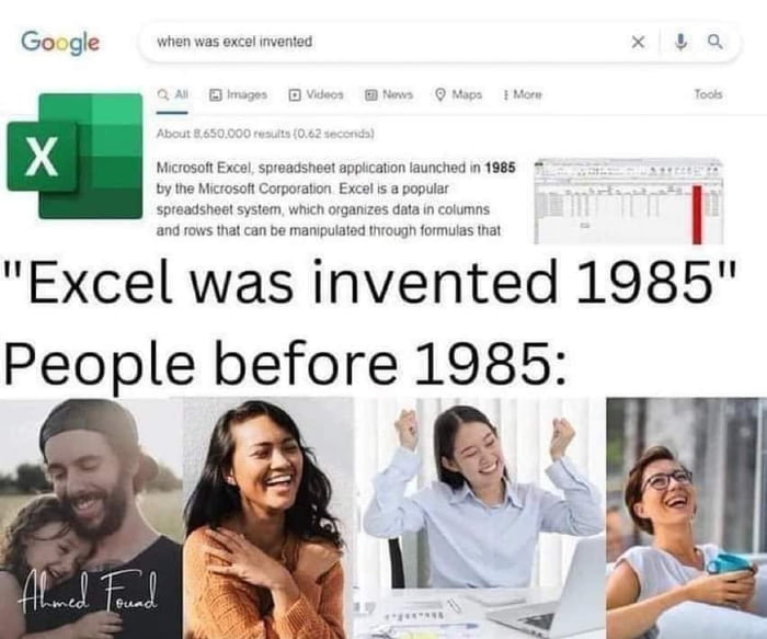 When Was Excel Created