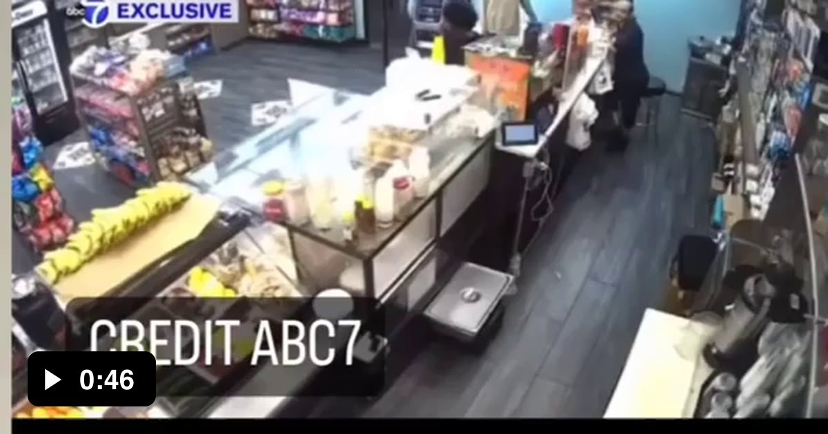Deli workers fight off robbery attempt and gain the upper hand over
