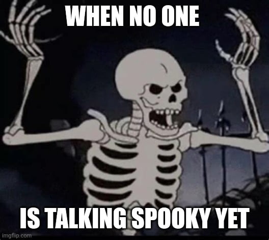 Mid september already, where the spook - 9GAG
