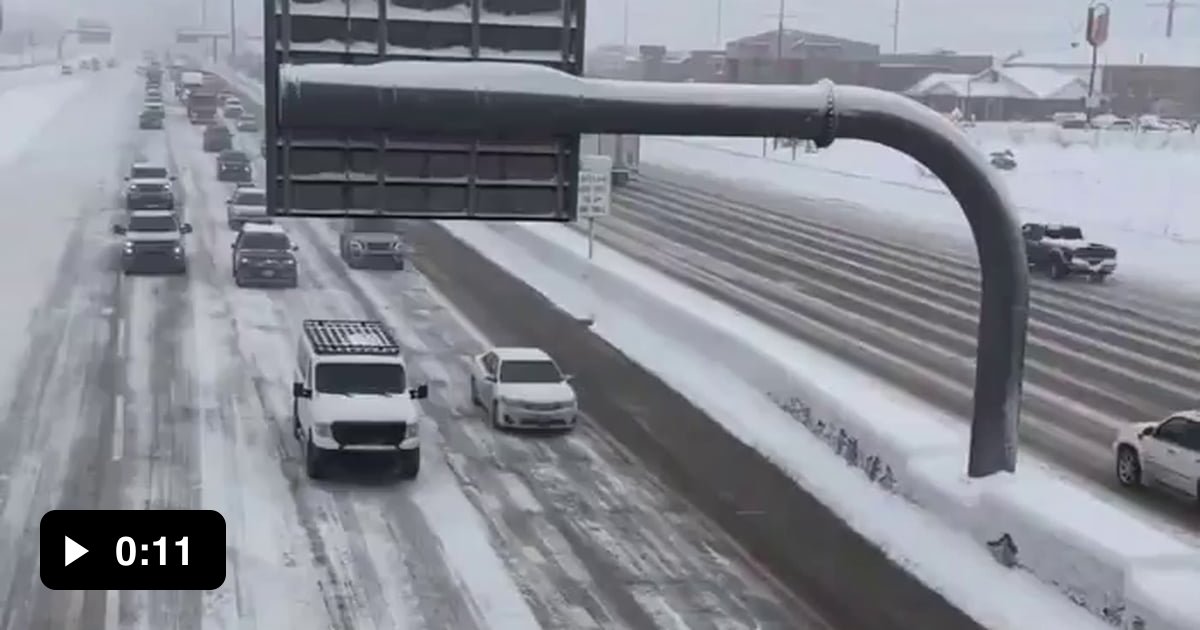 UDOT doing work with the snow plow skills. 9GAG