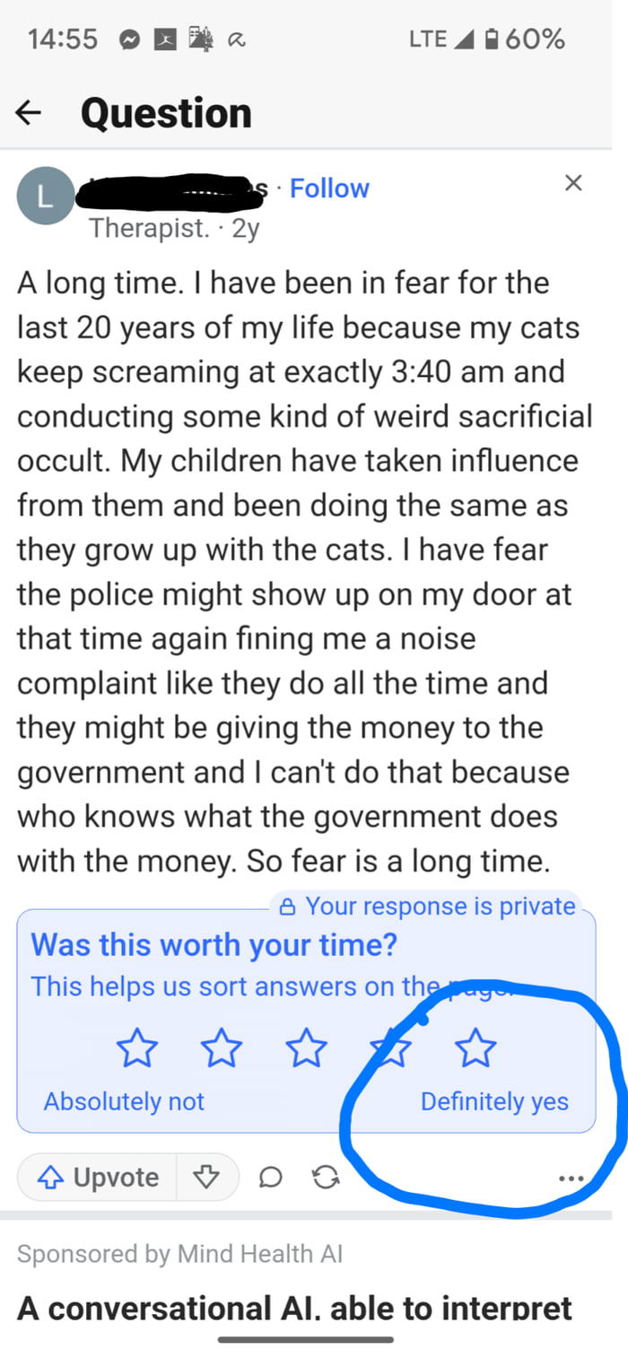 I asked Quora, how long does fear last? 9GAG