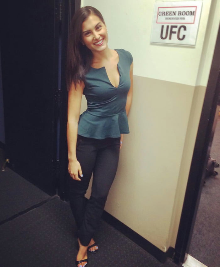 UFC reporter Megan Olivi - 9GAG