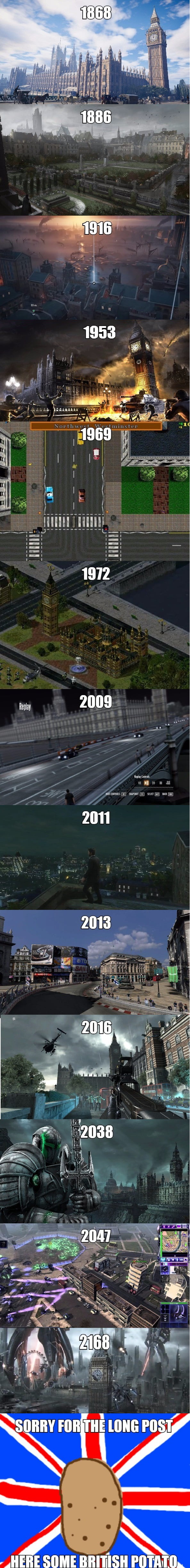 History of London (According to Video Games) - 9GAG