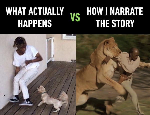"it was the scariest moment of my life" - 9GAG