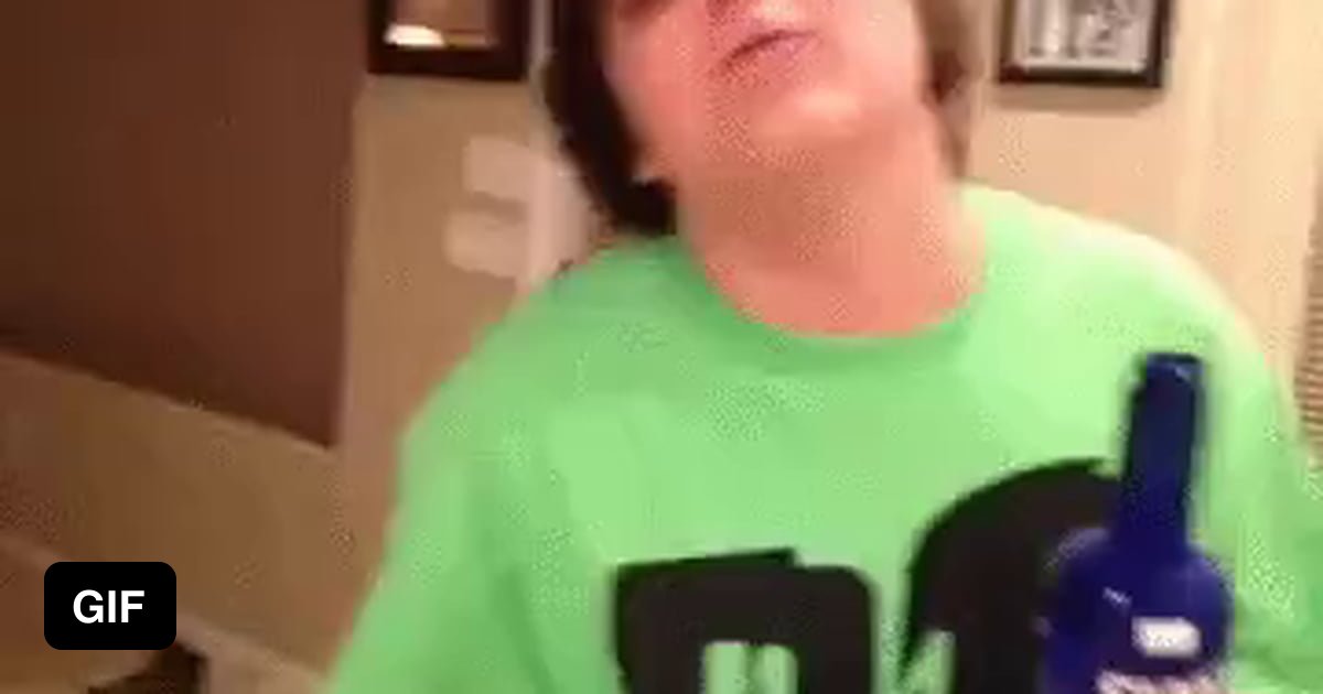 Kid drinks vodka, immediately regrets it. 9GAG
