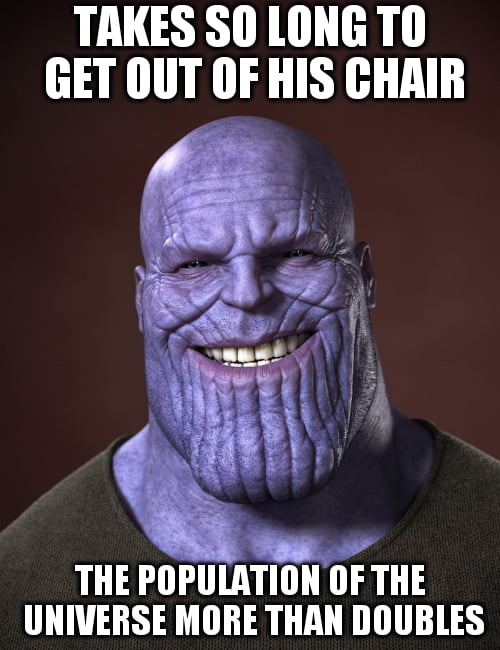 good guy thanos 9gag good guy thanos 9gag