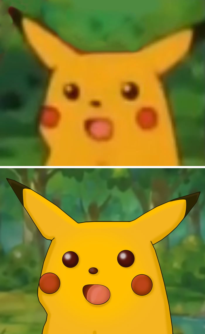 128 points * 4 comments - Now this is a high quality meme * Pikachu Shocked...