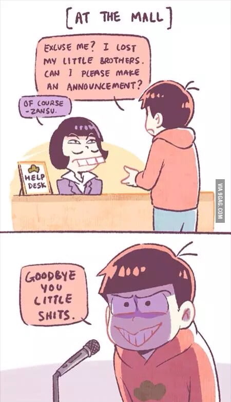 When You Hate You Brothers So Much Osomatsu San 9gag