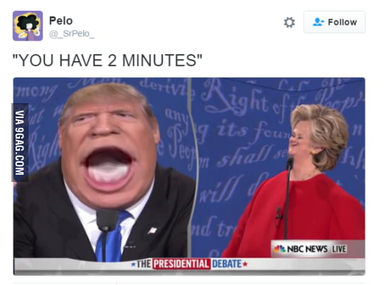 The debate in a nutshell - 9GAG