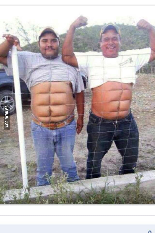 Instant abs for rednecks 9GAG