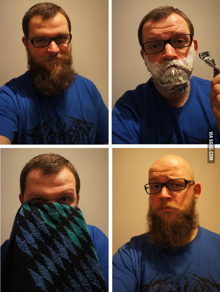 Если сбрить бороду демотиваторы