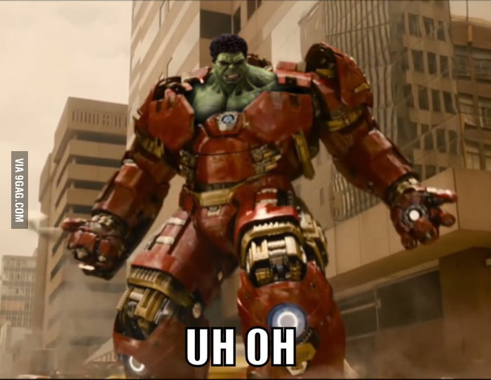 Hulk in Hulkbuster... - 9GAG