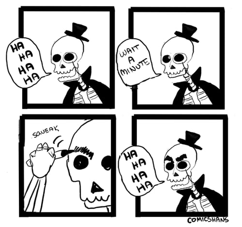 Supervillain Skeleton - 9GAG