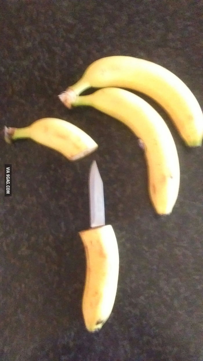 BANANA KNIFE! 9GAG