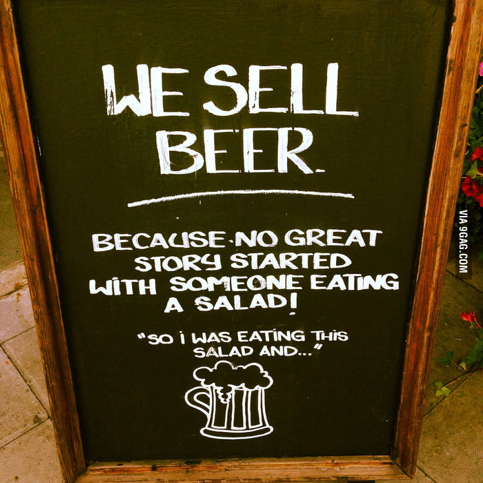 We sell beer... 9GAG