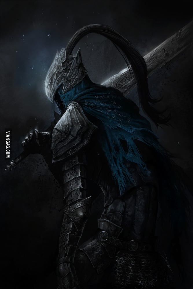 Awesome fan art of Knight Artorias from Dark Souls - 9GAG