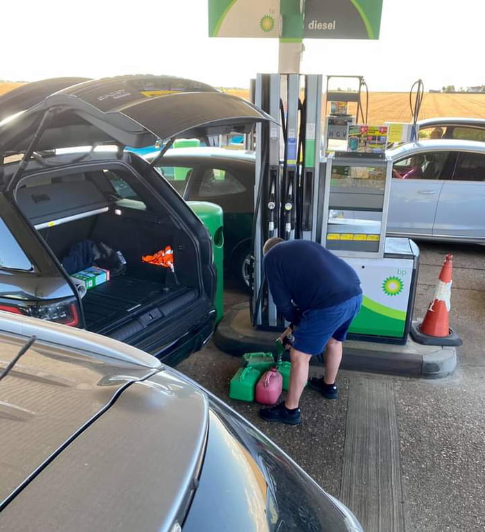 In the UK we are having a fuel shortage media scare, meaning many fuel