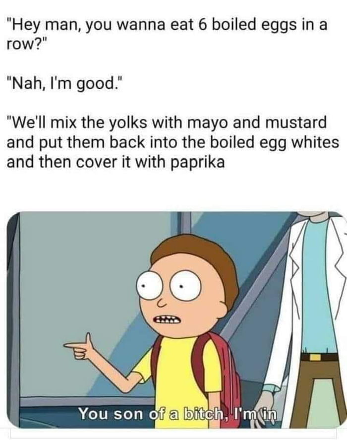 6 boiled eggs anyone? - 9GAG