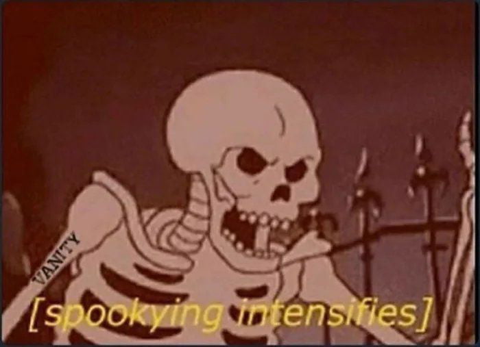When it's october but you haven't seen any spook memes - 9GAG